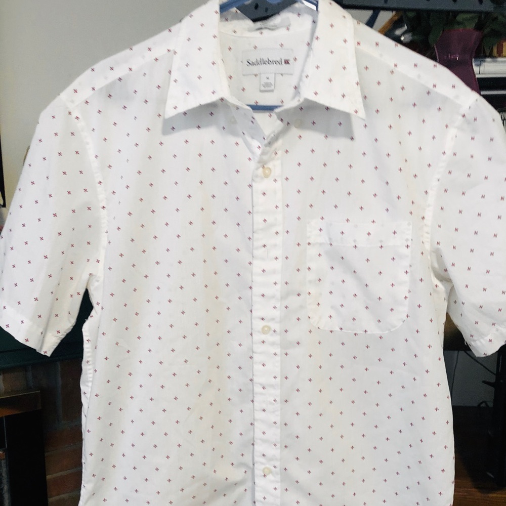 Men’s short sleeve dress shirt